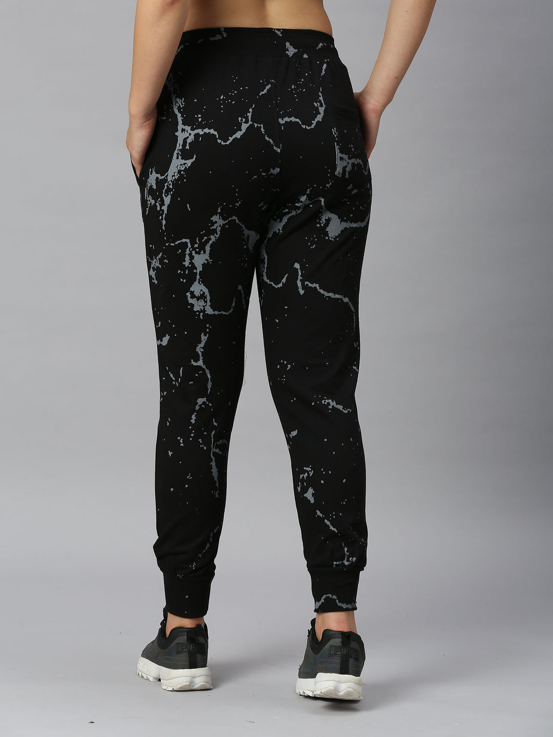 Oversized Marble Joggers