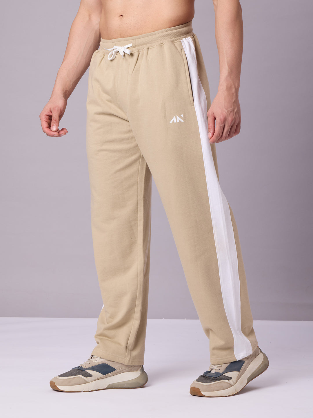 Straight Fit Panel Jogger