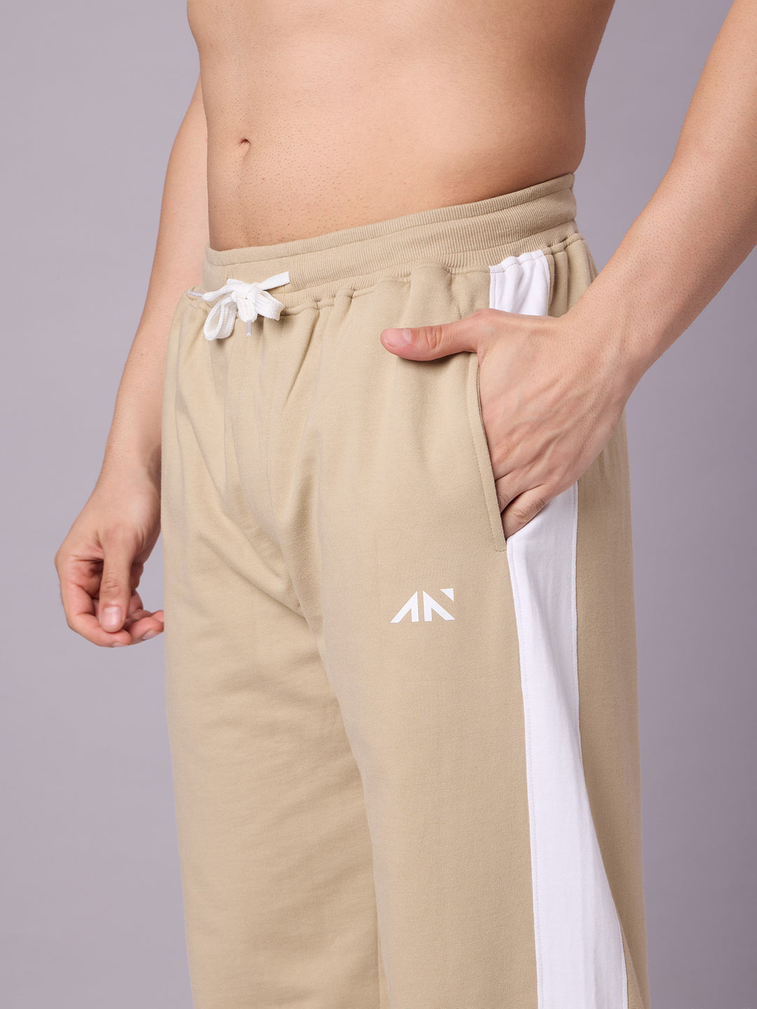 Straight Fit Panel Jogger