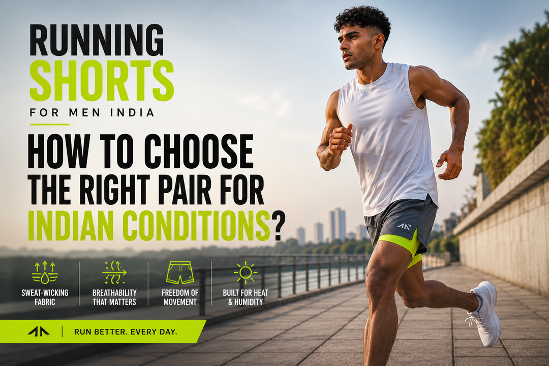 Running Shorts For Men India - How To Choose The Right Pair For Indian Conditions ?