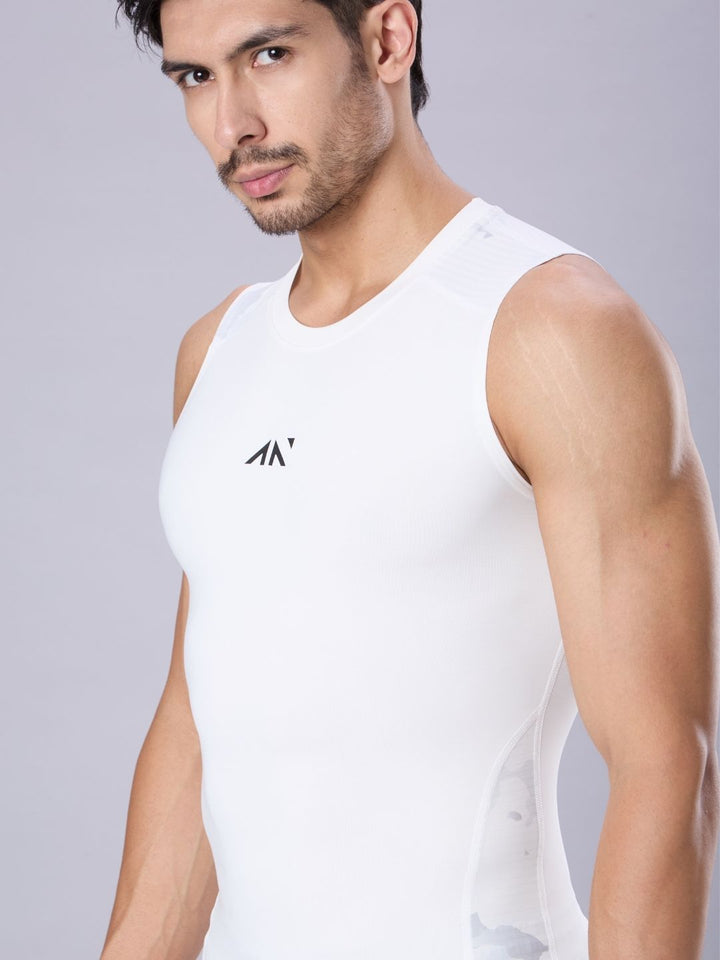 Critical Compression Vest White