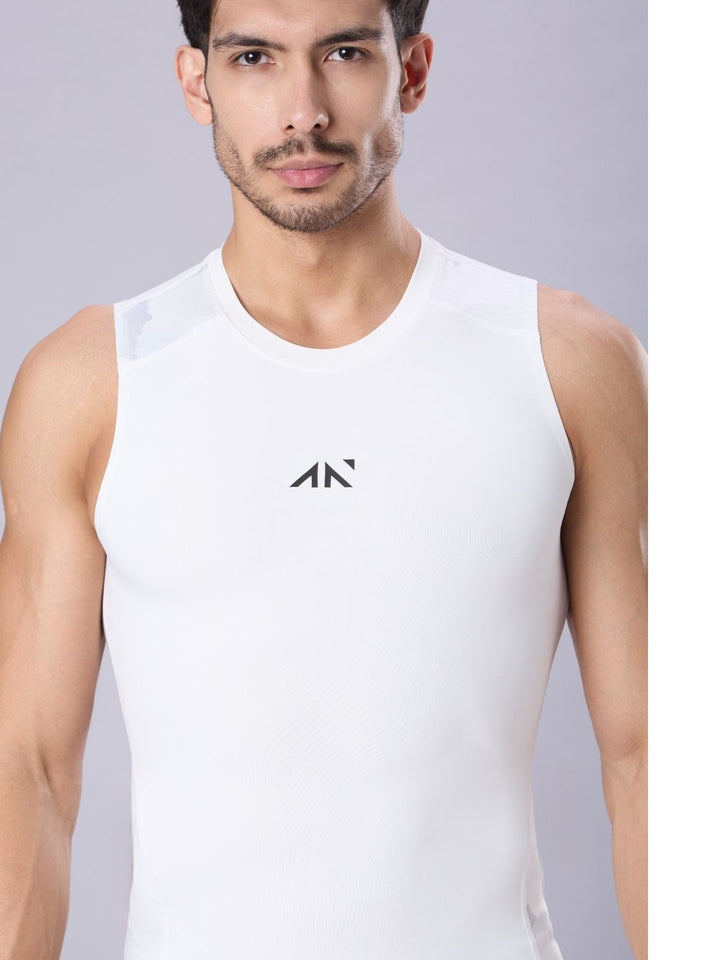 Critical Compression Vest White