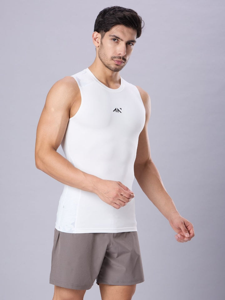 Critical Compression Vest White