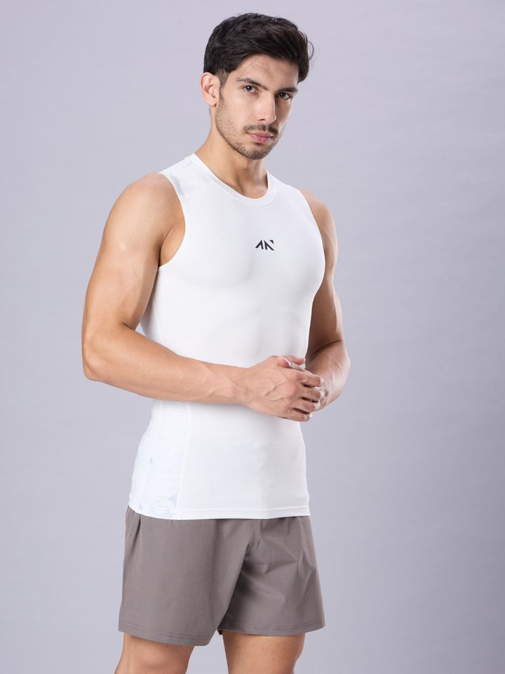 Critical Compression Vest White