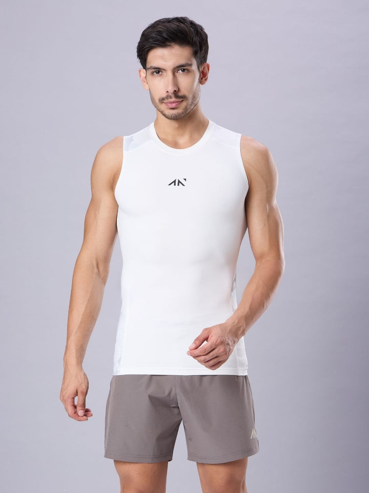Critical Compression Vest White