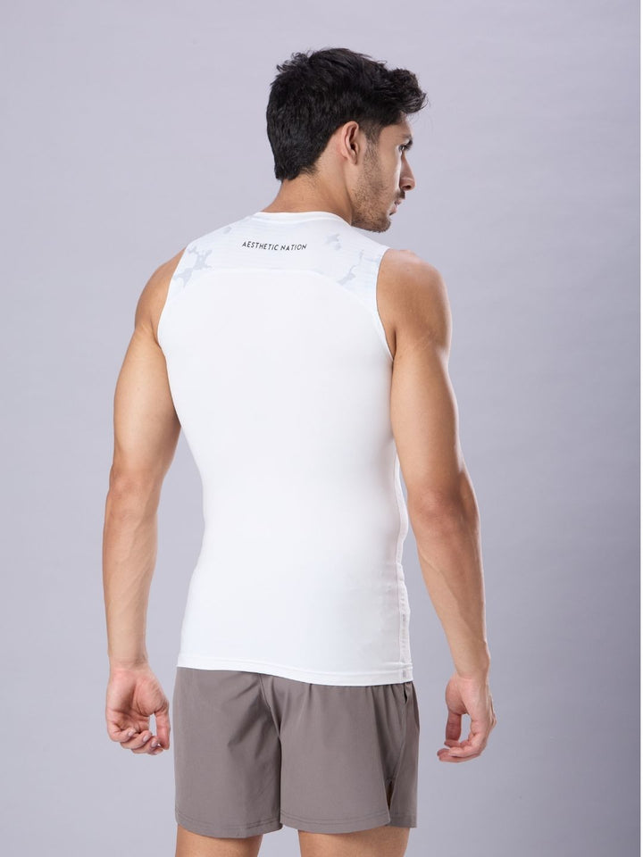 Critical Compression Vest White
