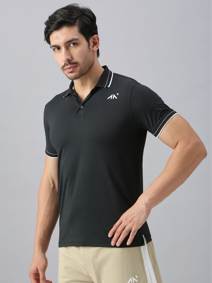 Performance Polo Tshirt Black