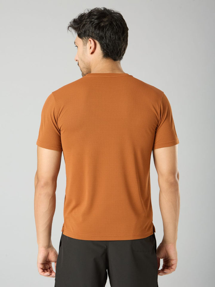 Quick Dry Running T-Shirt Rust