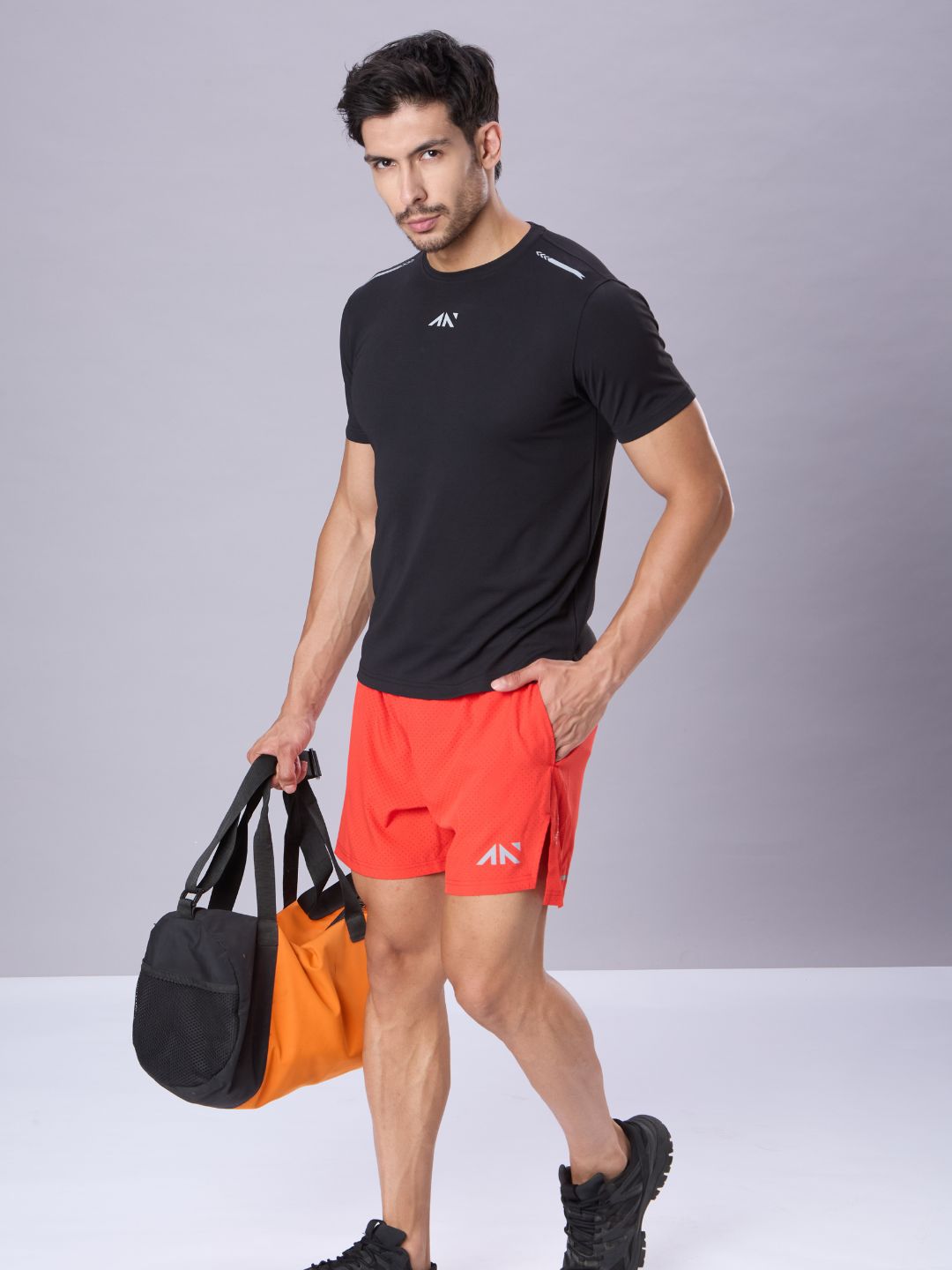 Quick Dry Running T-Shirt Black