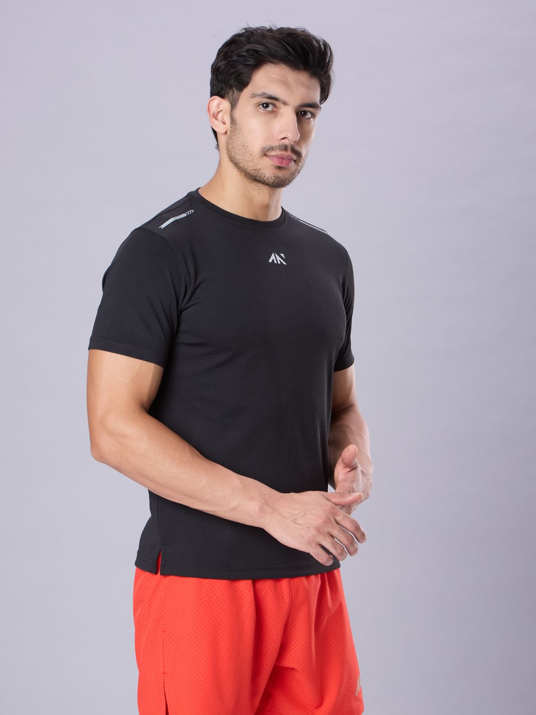 Quick Dry Running T-Shirt Black