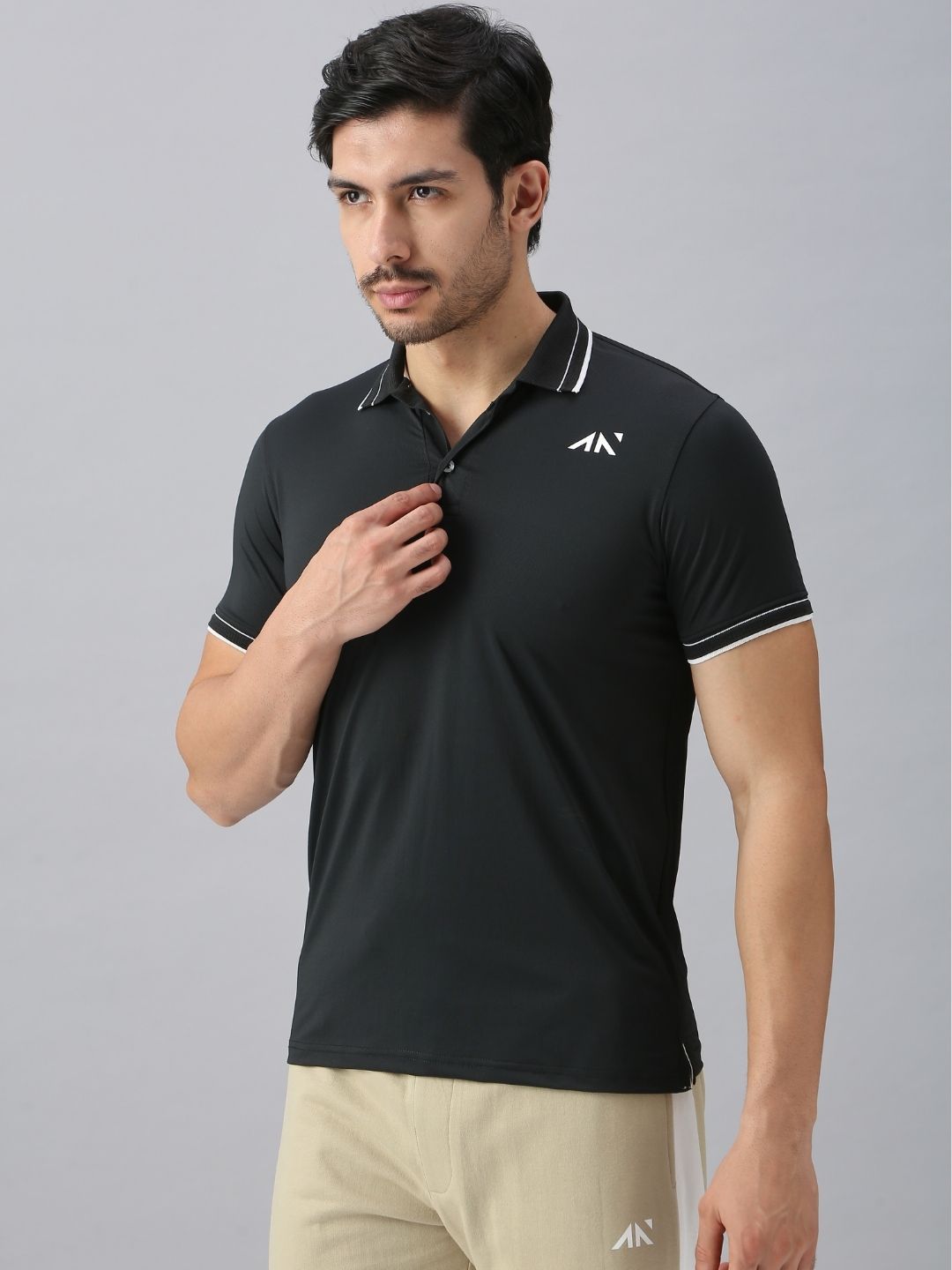 Performance Polo Tshirt Black