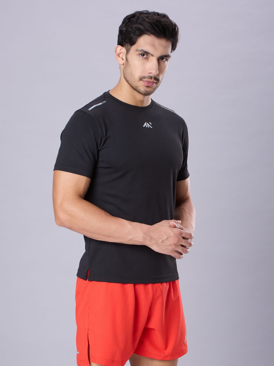 Quick Dry Running T-Shirt Black