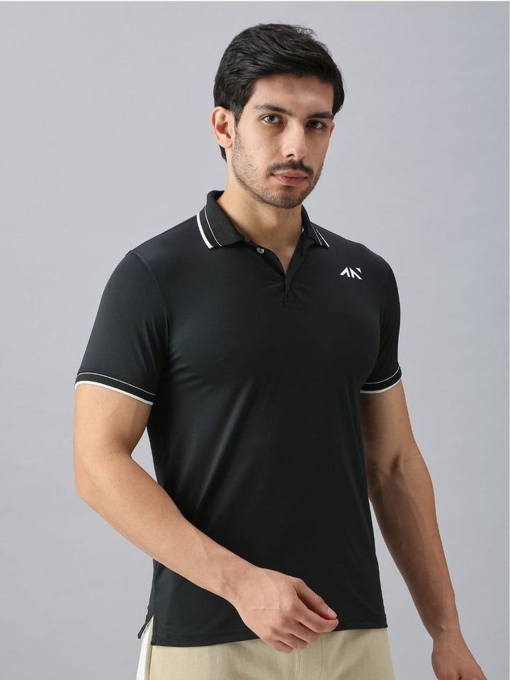 Performance Polo Tshirt Black