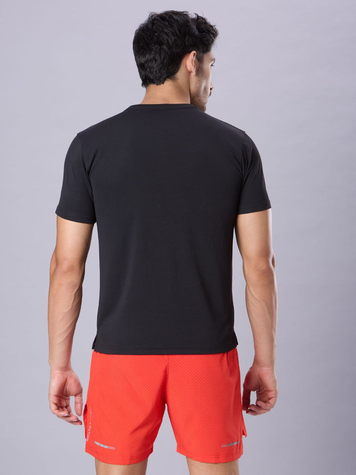 Quick Dry Running T-Shirt Black
