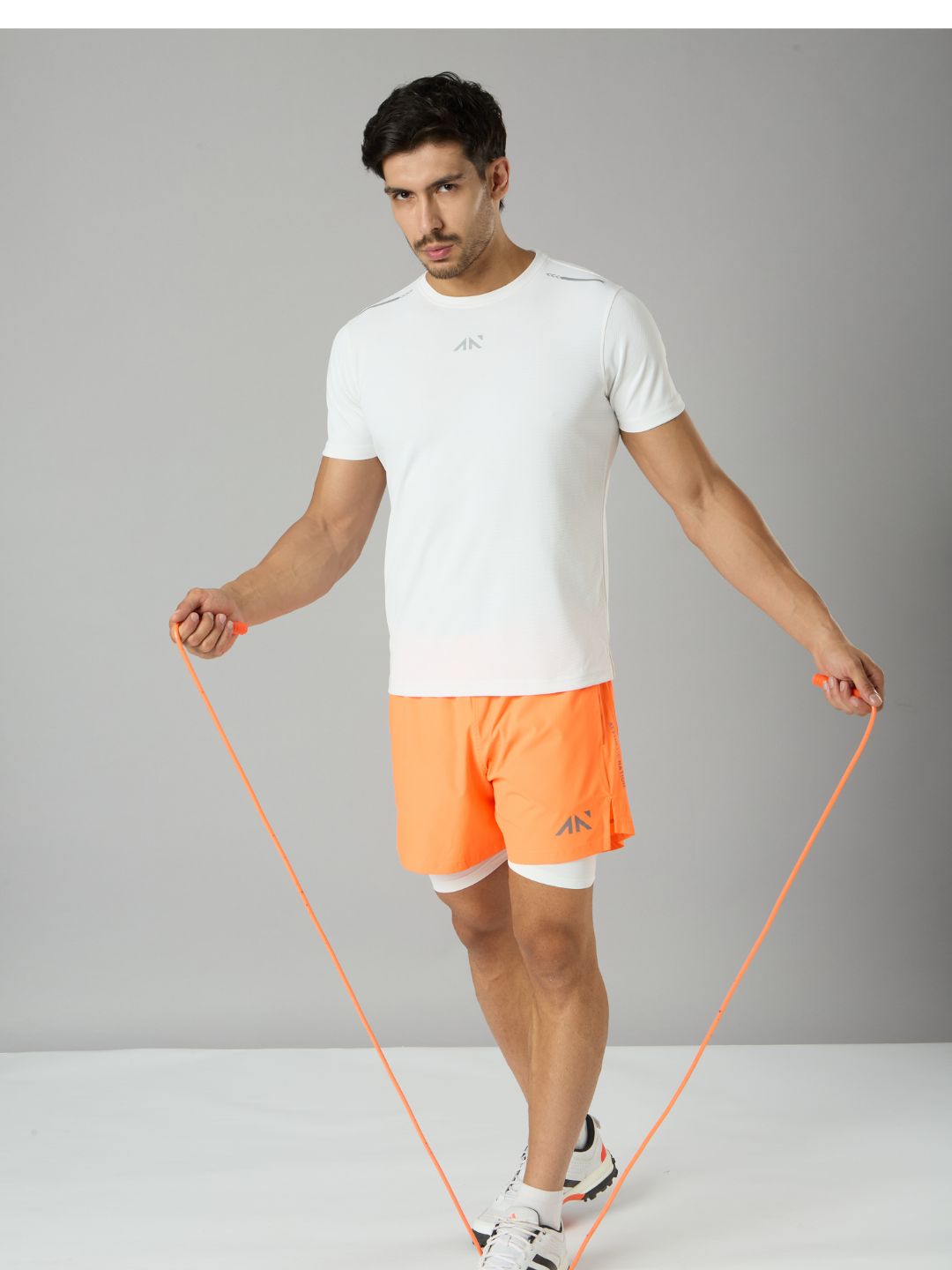 Quick Dry Running T-Shirt White