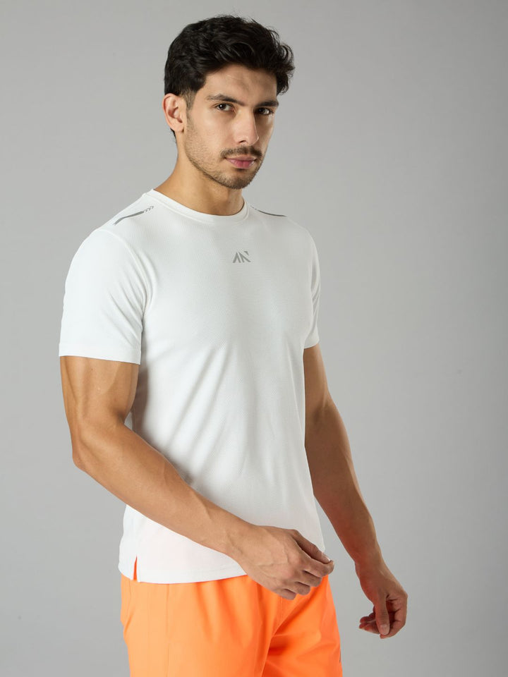 Quick Dry Running T-Shirt White