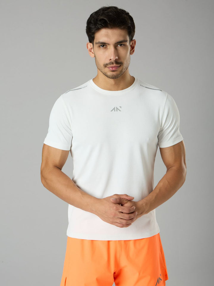 Quick Dry Running T-Shirt White