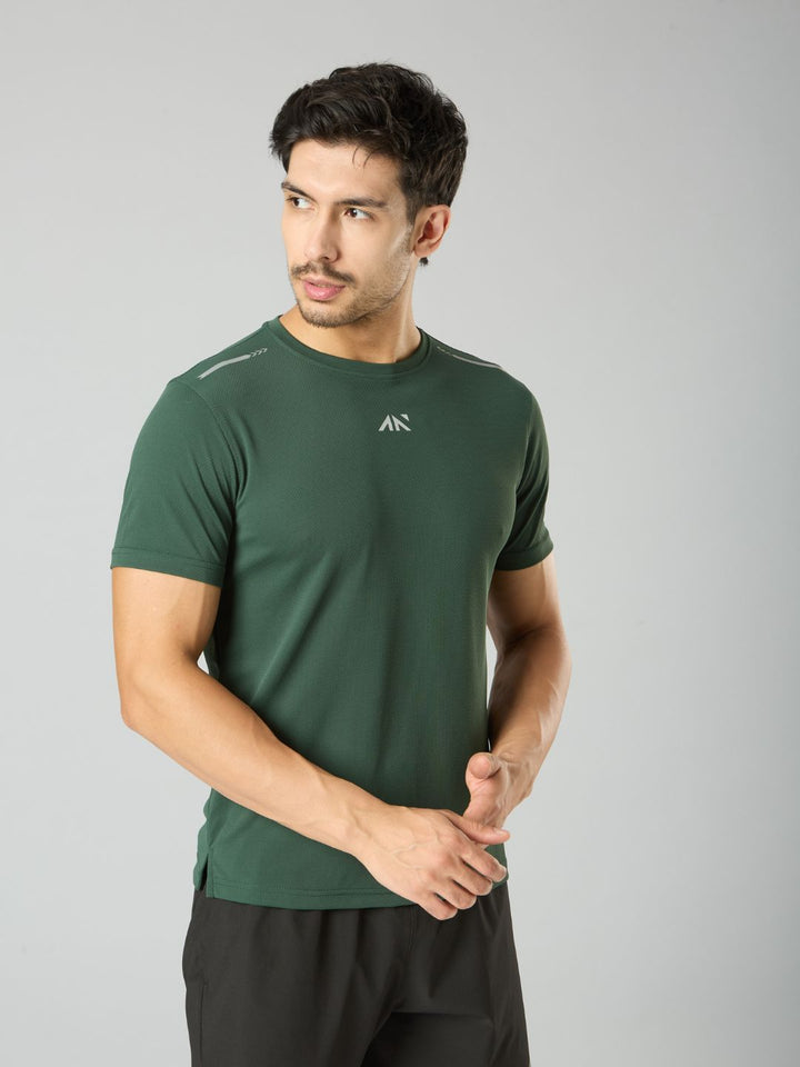 Quick Dry Running T-Shirt Green