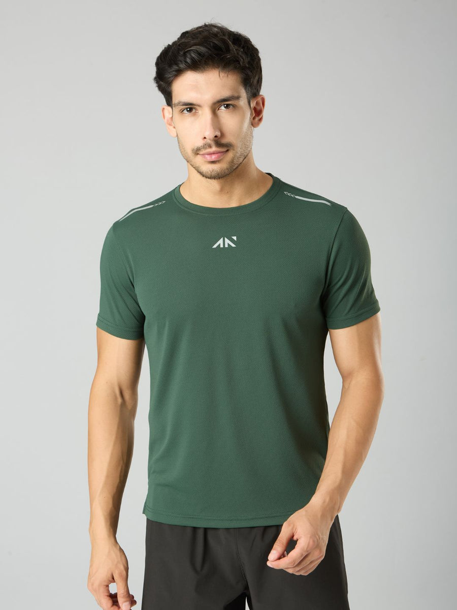 Quick Dry Running T-Shirt Green