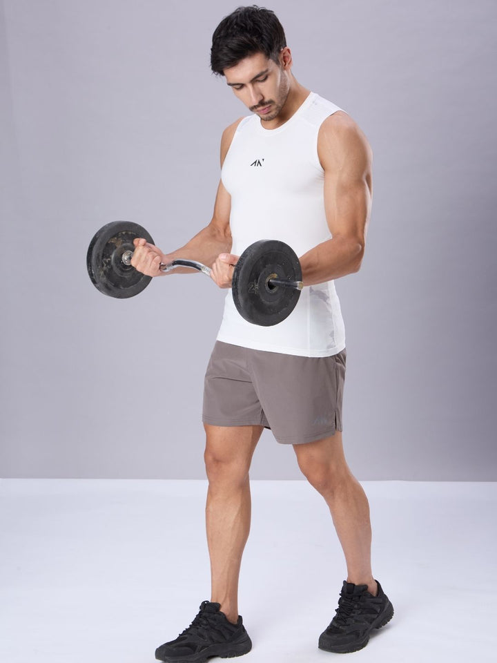 Critical Compression Vest White