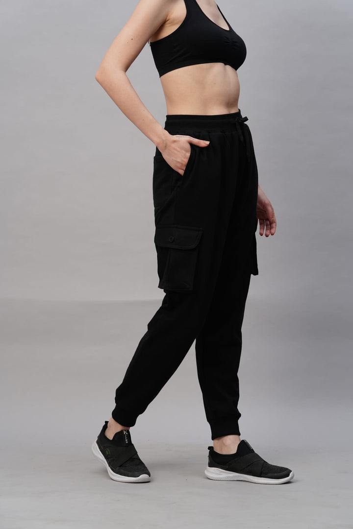 Oversized Unisex Fleece Cargo