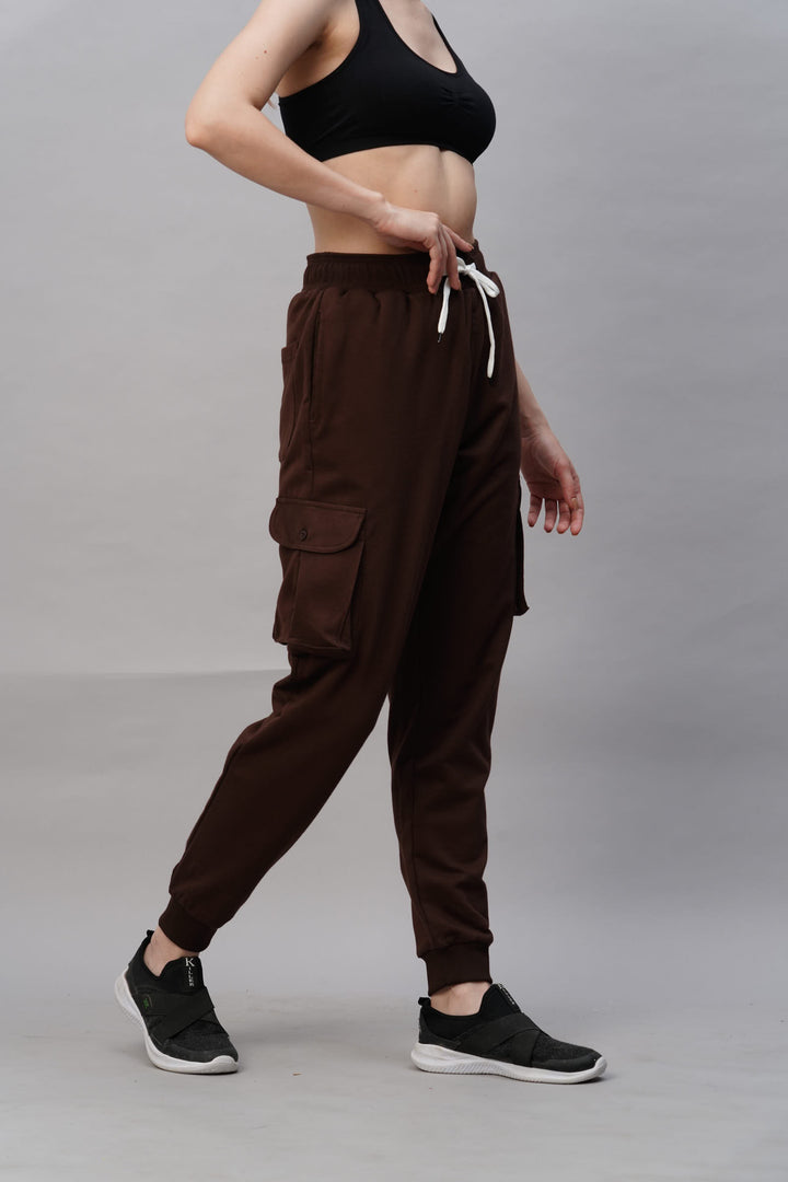 Oversized Unisex Fleece Cargo