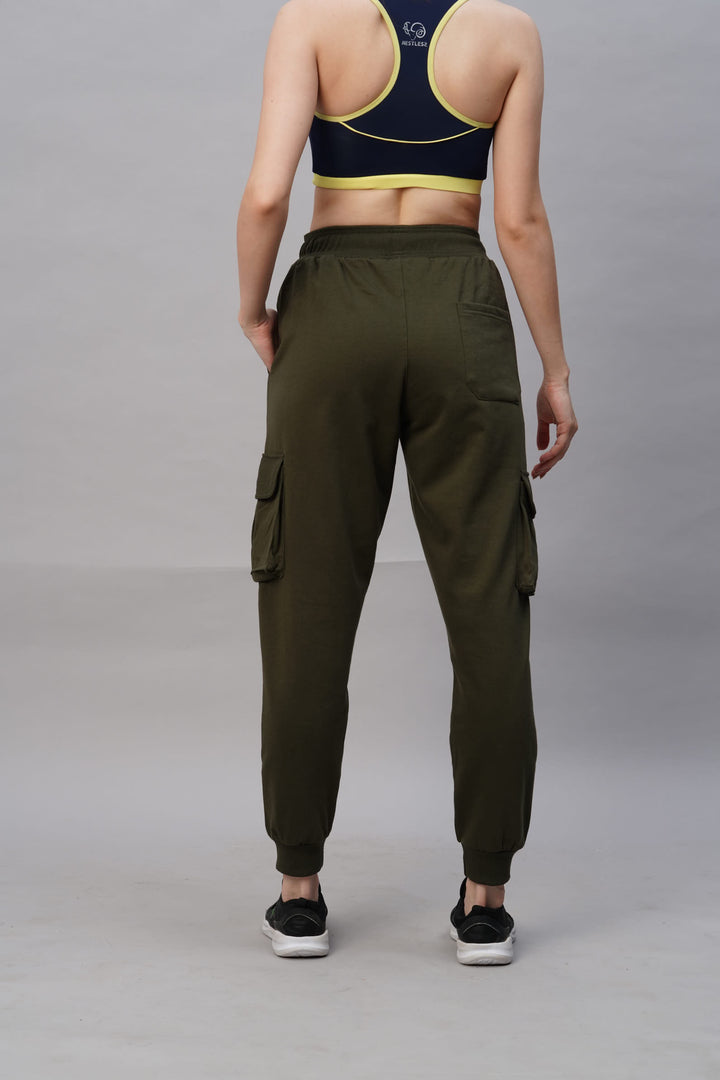 Oversized Unisex Fleece Cargo