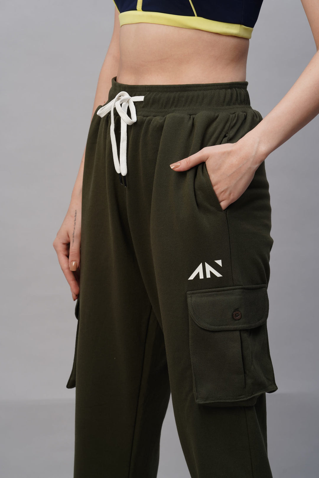 Oversized Unisex Fleece Cargo