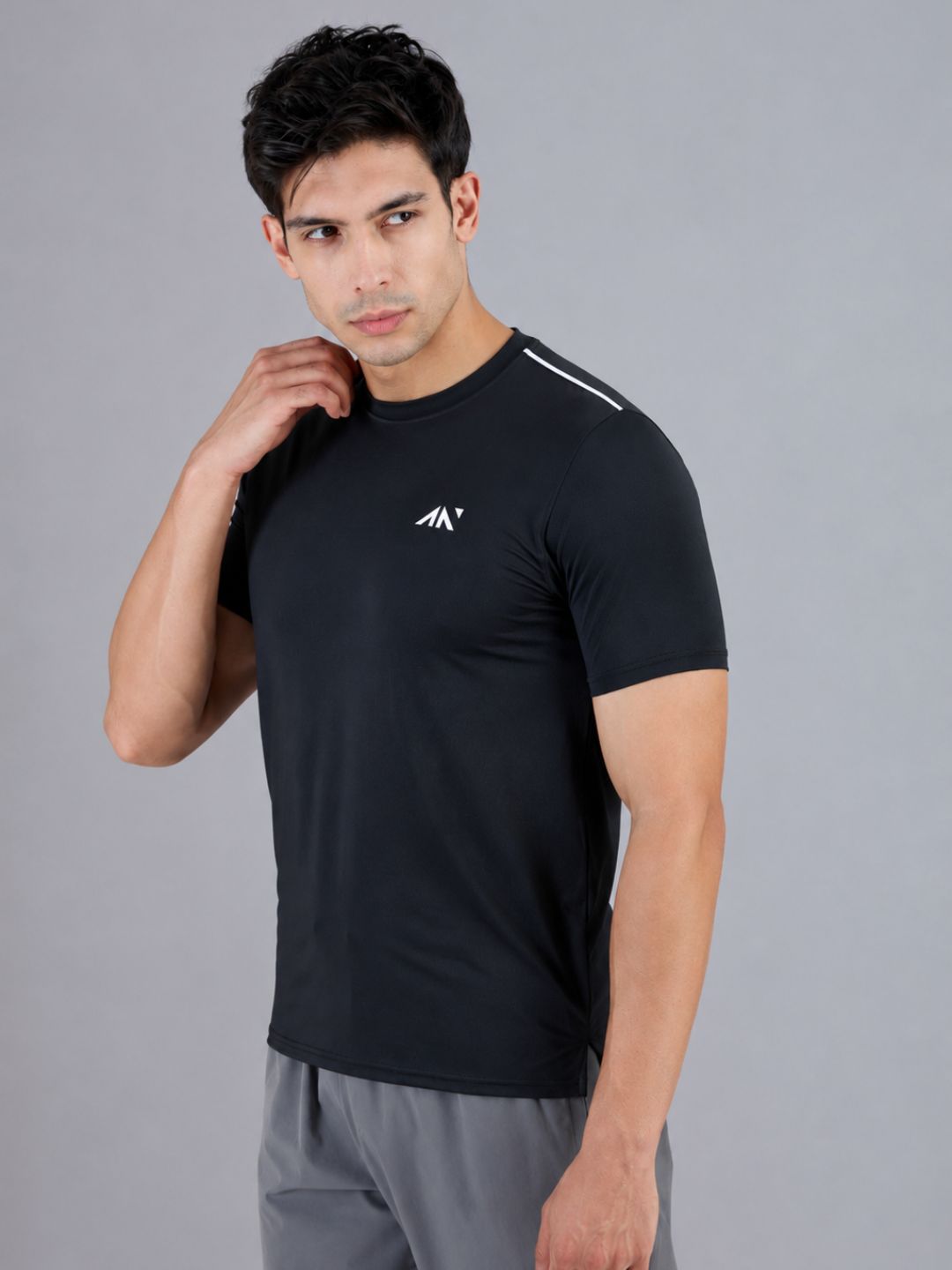 Musclefit Tshirt Black