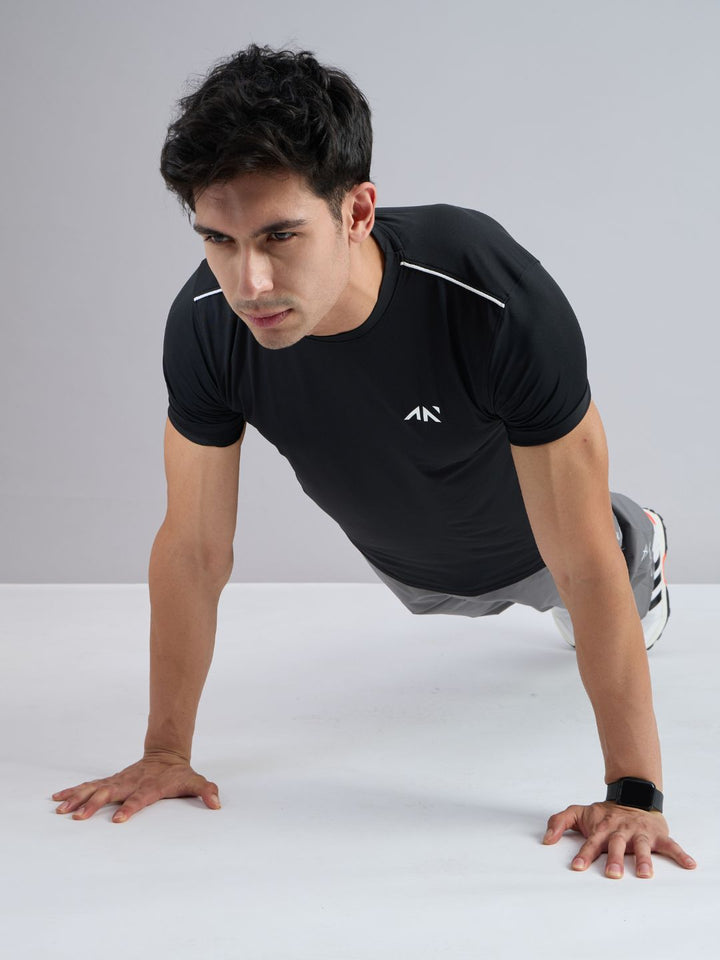 Musclefit Tshirt Black