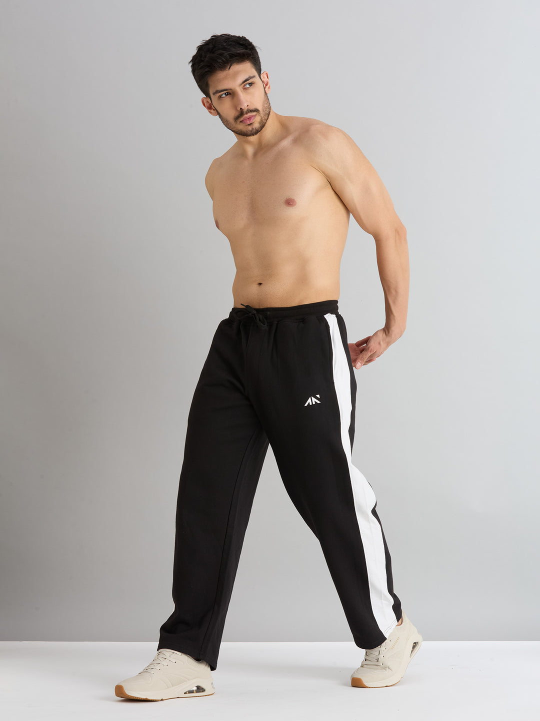 Straight Fit Panel Jogger