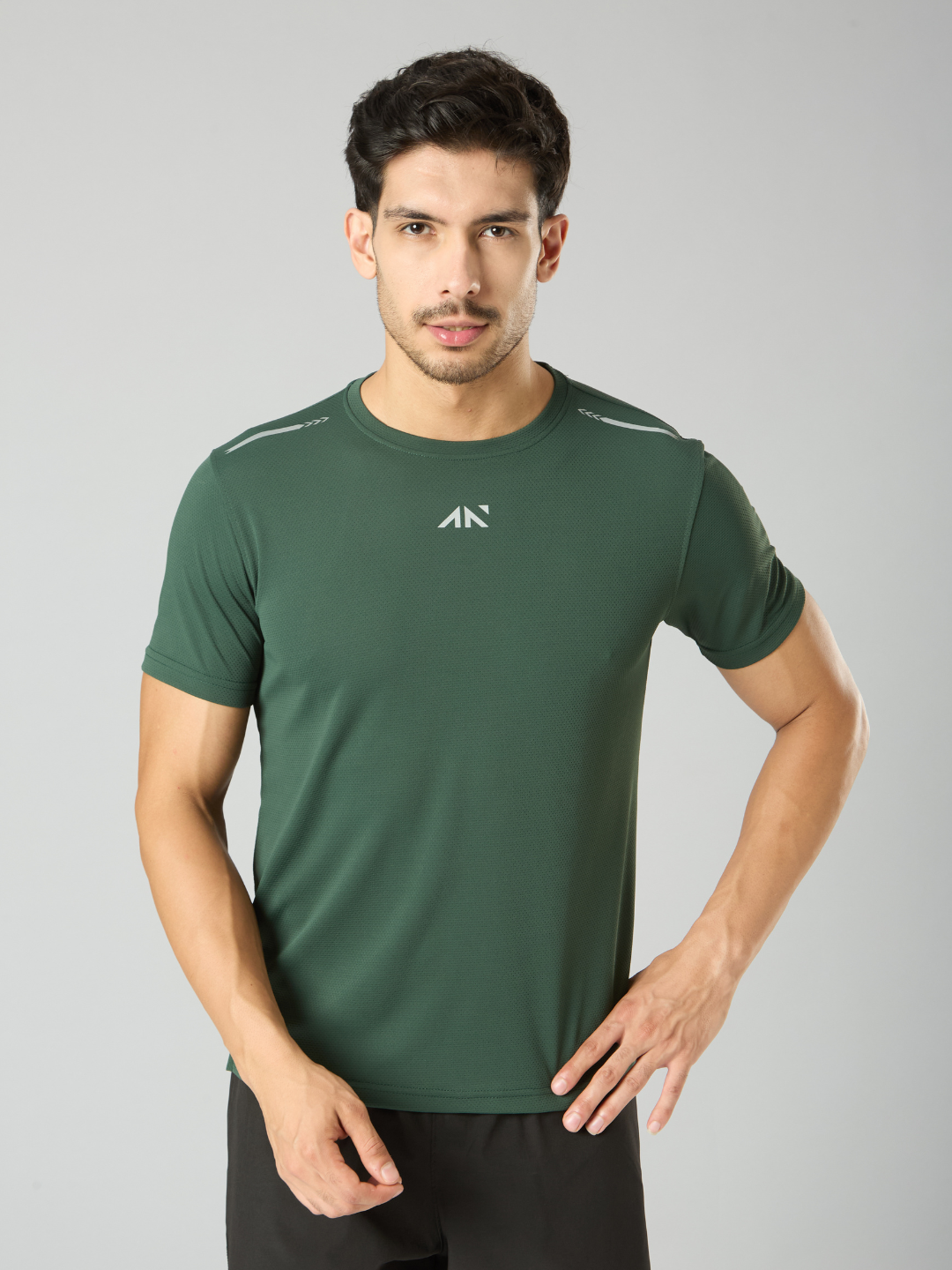 Quick Dry Running T-Shirt Green