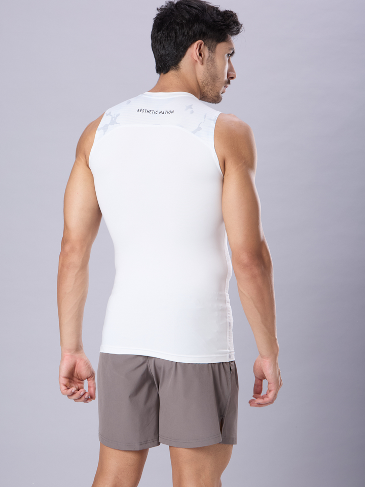 Critical Compression Vest White