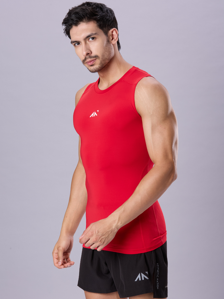 Critical Compression Vest Red