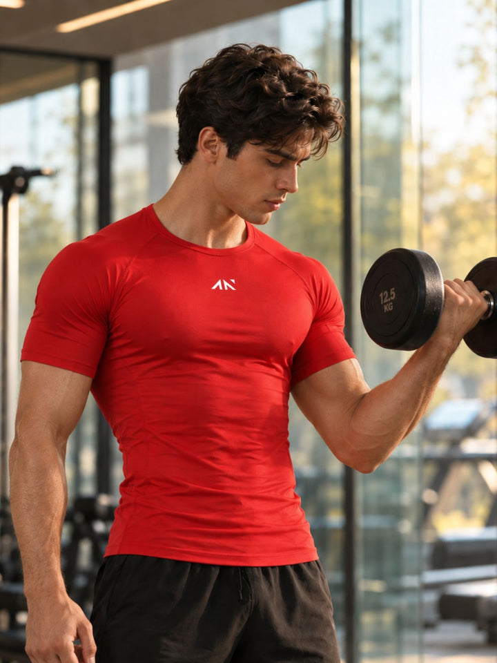 Critical Compression Tshirt Red
