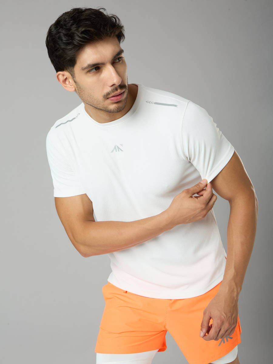 Quick Dry Running T-Shirt White