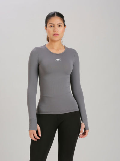 Eternal Compression Top Dark Grey
