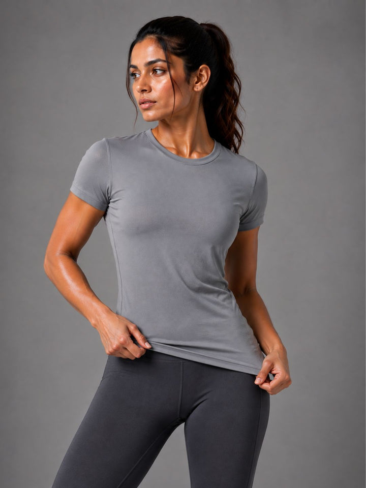 Eternal Compression Halfsleeves Top Grey