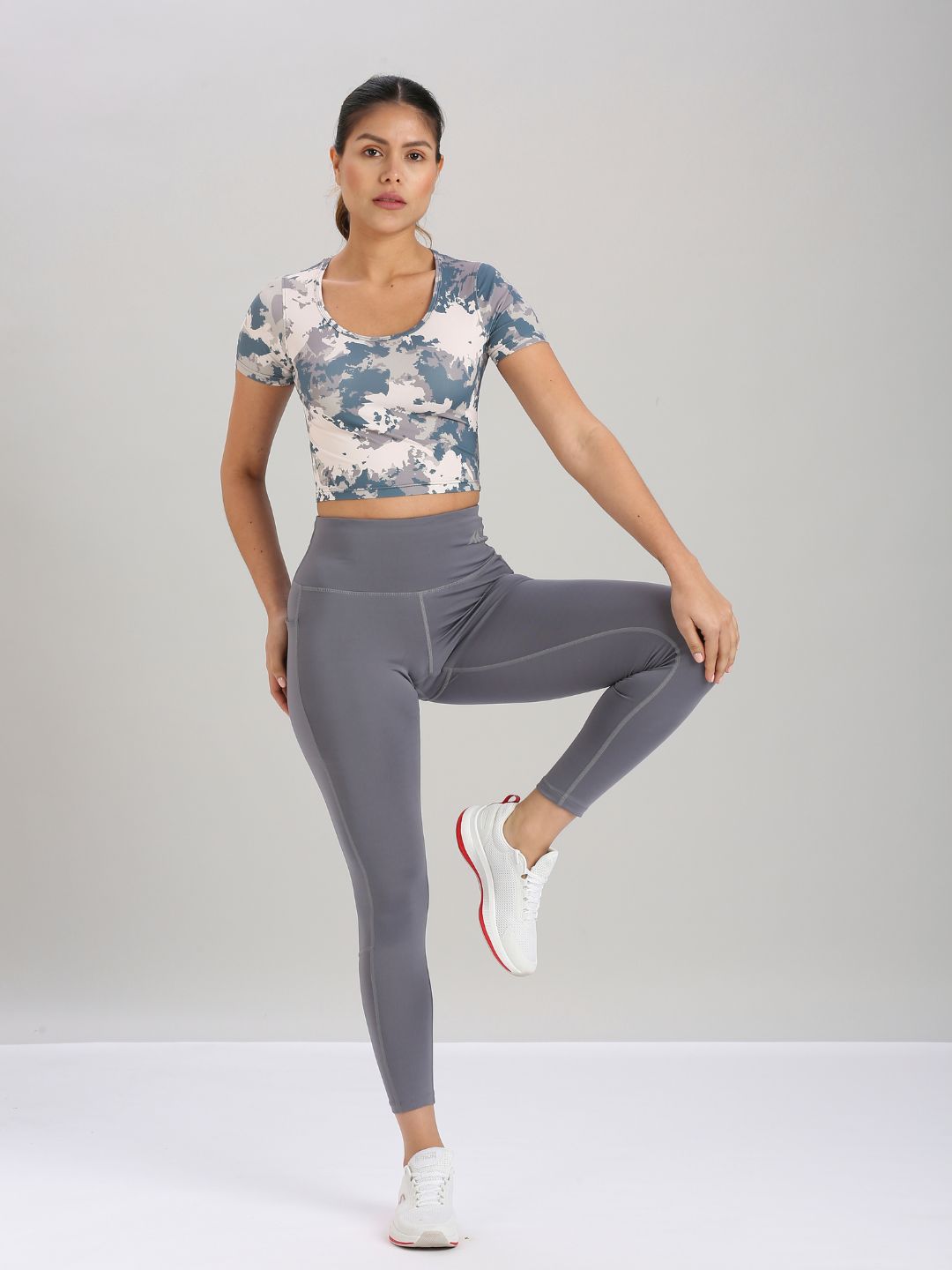 Eternal Scoop Neck Crop Top