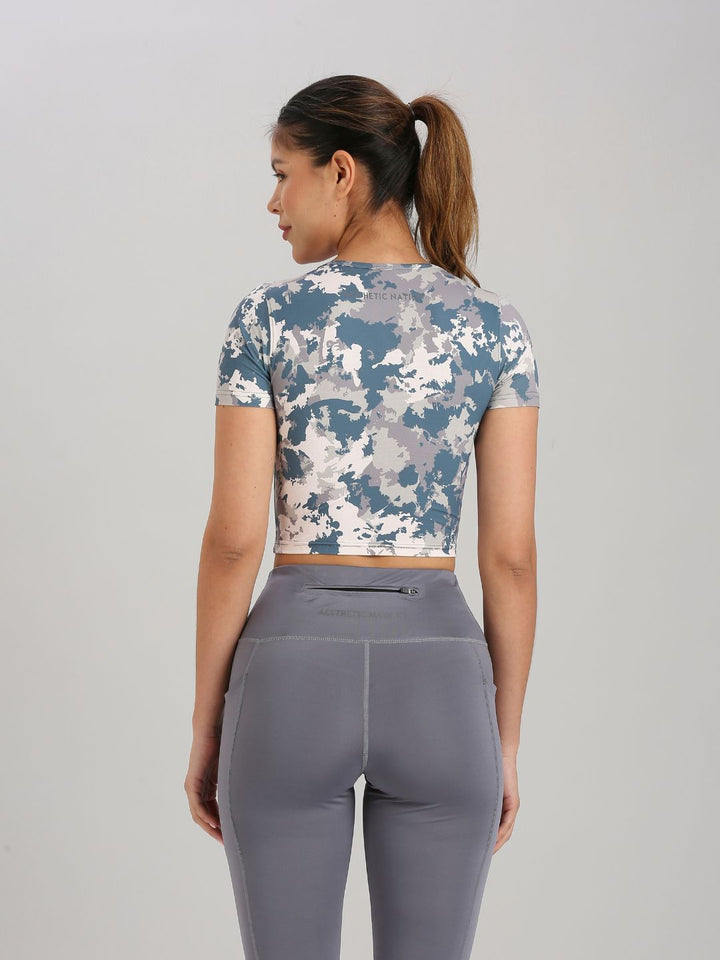 Eternal Scoop Neck Crop Top