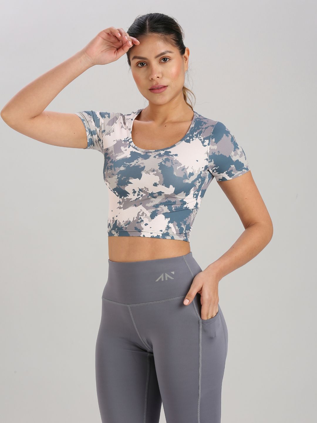 Eternal Scoop Neck Crop Top