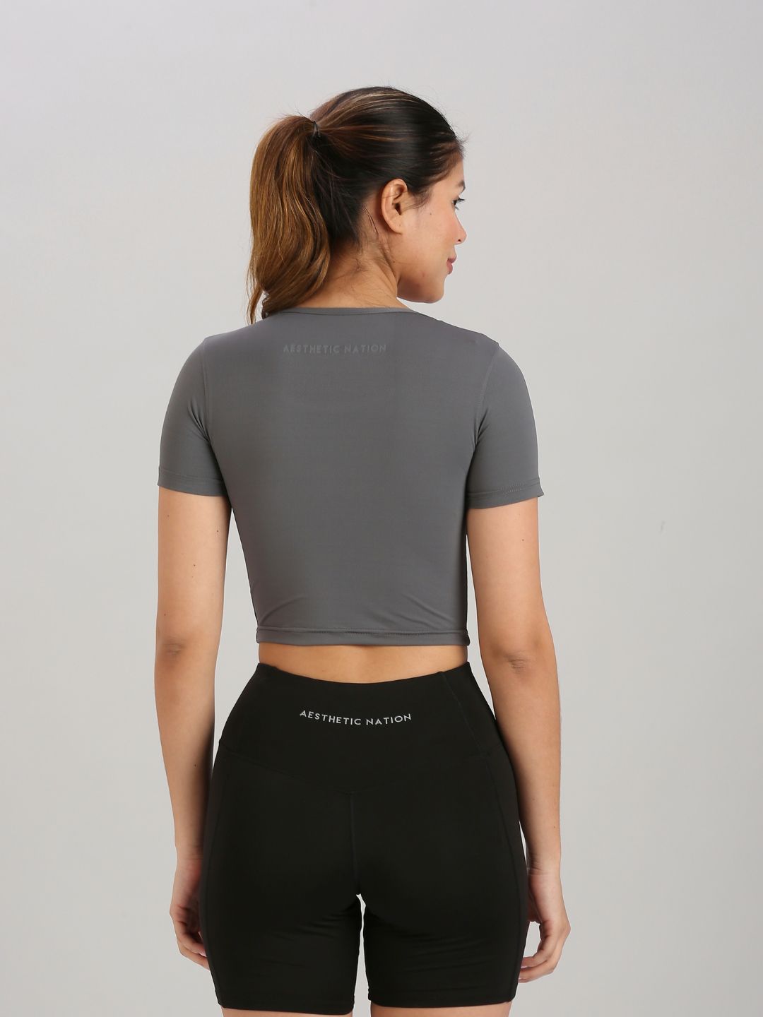 Eternal Scoop Neck Crop Top