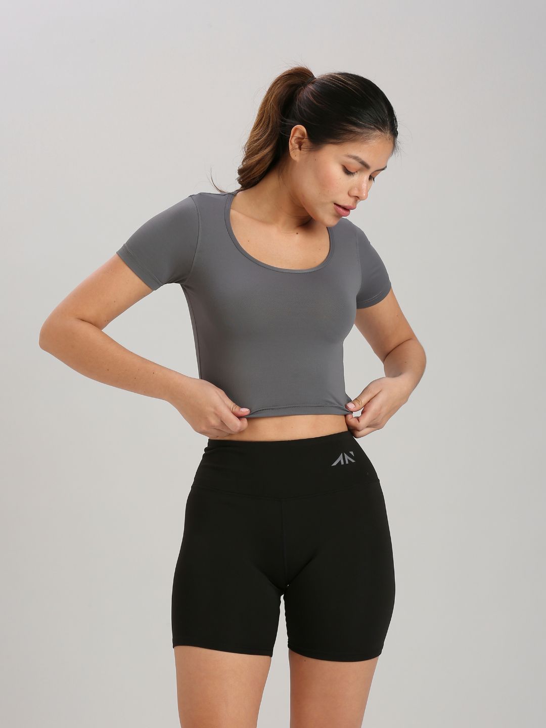 Eternal Scoop Neck Crop Top