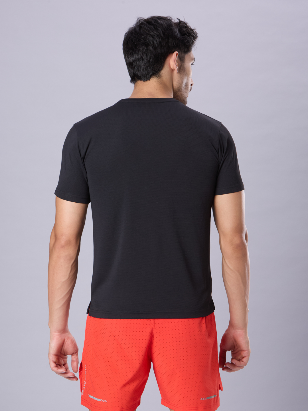 Quick Dry Running T-Shirt Black