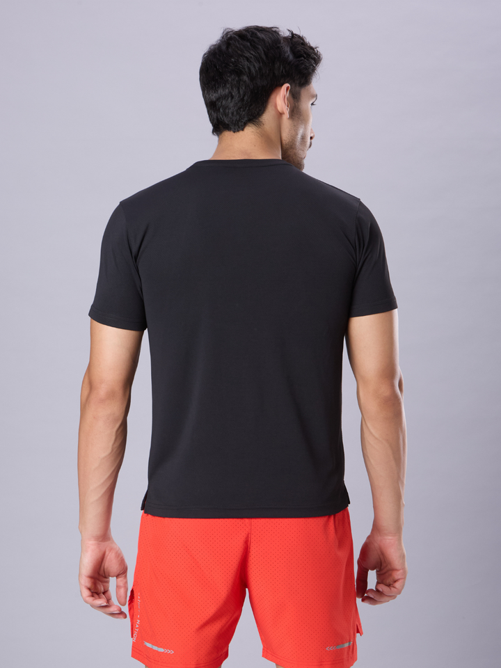Quick Dry Running T-Shirt Black