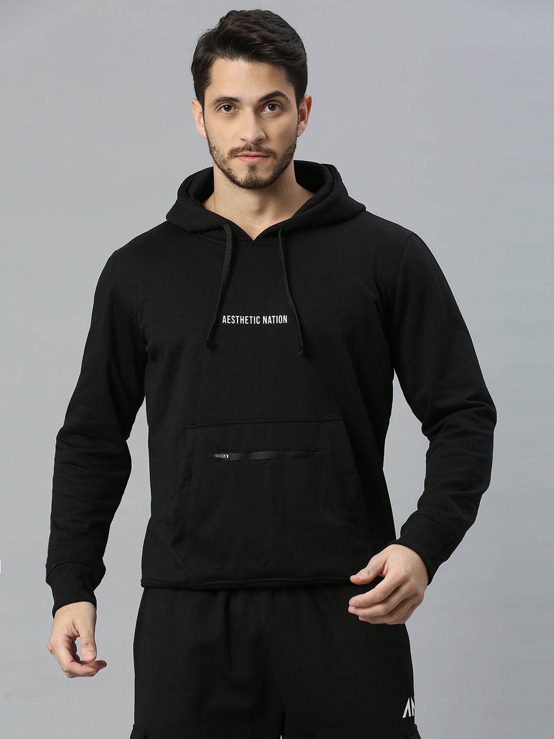 FEDTOSING Mens Gym Hoodie Workout Sweatshirt Muscle India