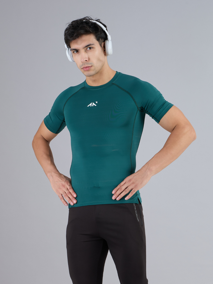 Critical Compression Tshirt Green