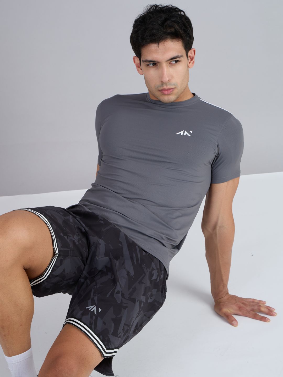 Musclefit Tshirt Grey