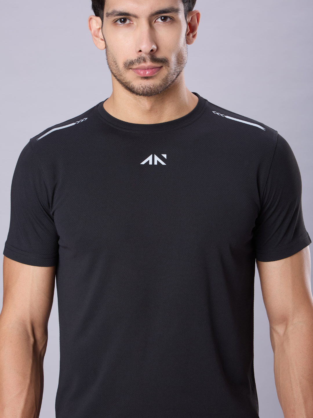 Quick Dry Running T-Shirt Black