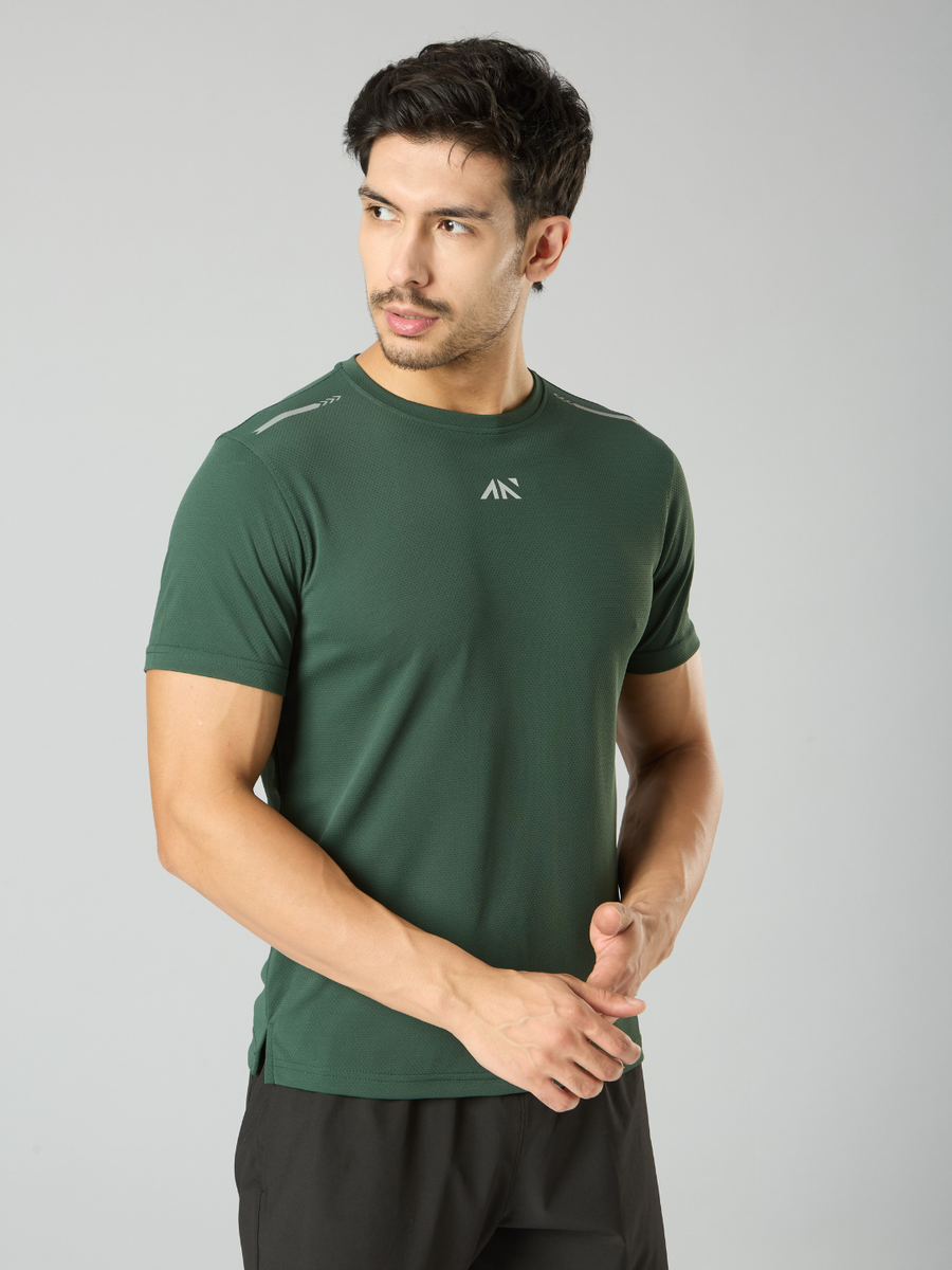 Quick Dry Running T-Shirt Green